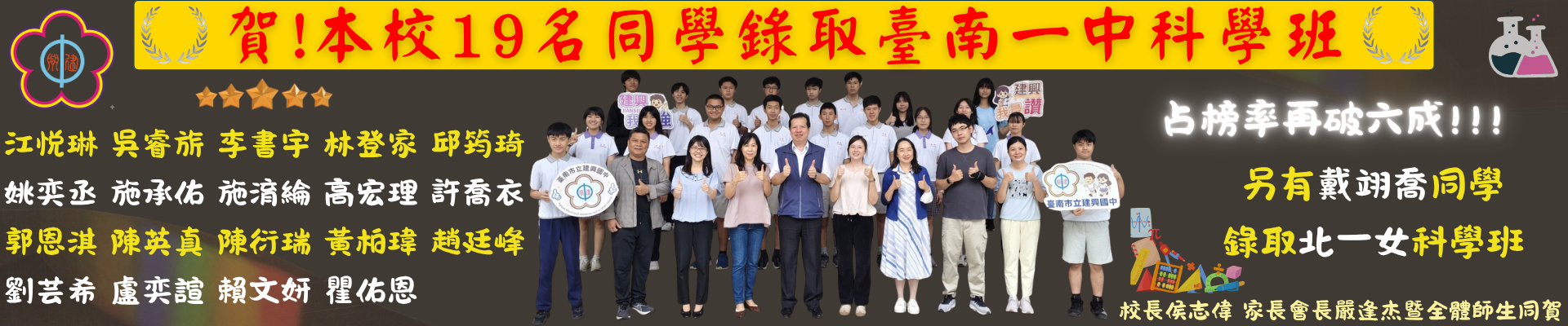 115年科學班榜單