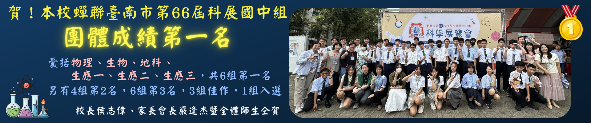 臺南市第66屆科展