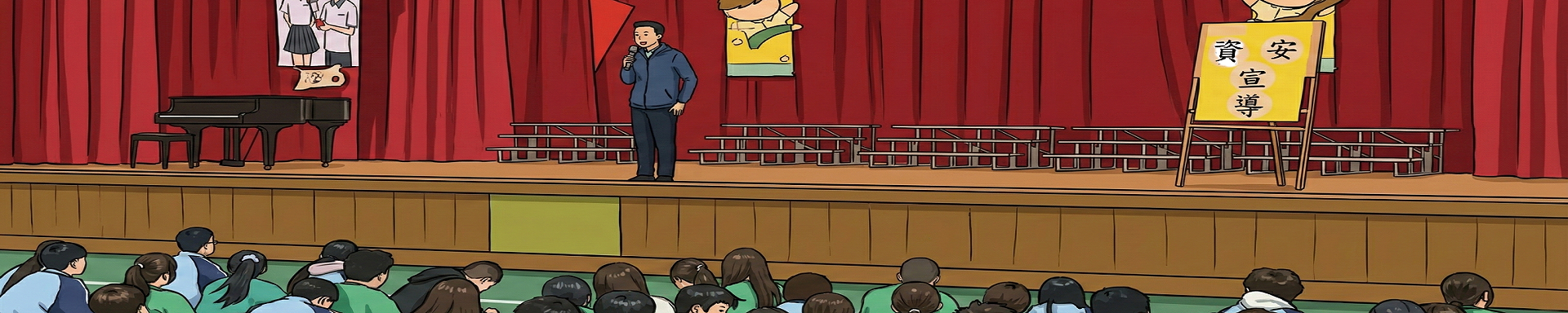 麻豆國中全 校資安宣導照片