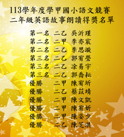 2年級英語故事朗讀得獎名單.png
